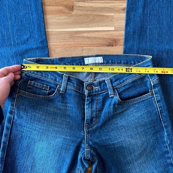 American Eagle Mid Rise Straight Leg Jeans size 4 - Picture 3 of 8